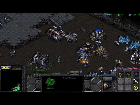 StarCraft Remastered Gameplay - Rebel Yell Campaign Mission 10: The Hammer Falls