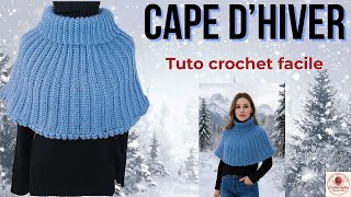 CAPE PONCHO  au crochet * création originale * @carolinesophiecreations 