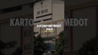 Download lagu Kartonyono Medot Janji - Denny Caknan (lirik story wa) #shorts #coverlirik mp3