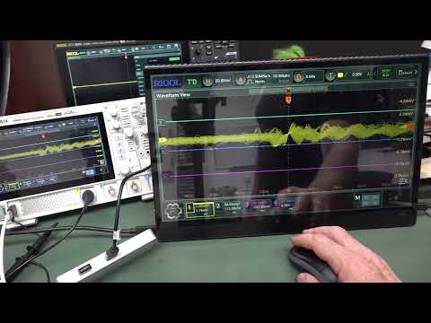 Rigol DHO800 HDMI output & Touch Screen