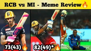 RCB vs MI 2023 Meme Review தமிழ் | Kohli 82*(49)🔥 Faf 73(43)🔥 RCB won | EE Sala Cup Nahi 🏆