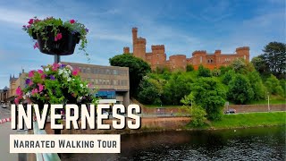 INVERNESS | 4K Narrated Walking Tour | Let's Walk 2021
