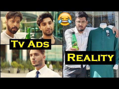 TV ADS VS REALITY - Fahad Mustafa Ahad Raza Mir And Shahveer Jafry
