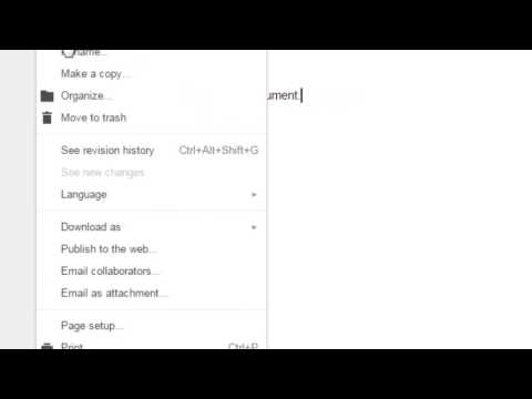 How to change the background color in Google Docs
