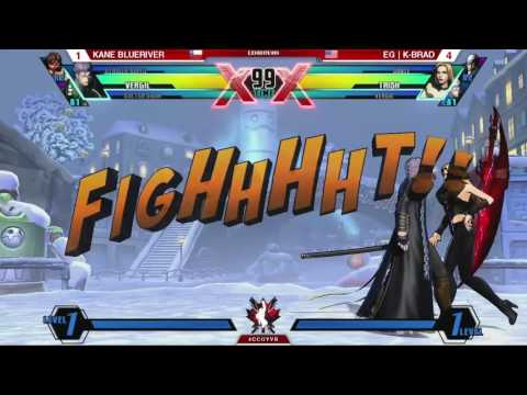 Canada Cup Gaming Vancouver series Umvc3 Kane Blueriver vs EG K Brad