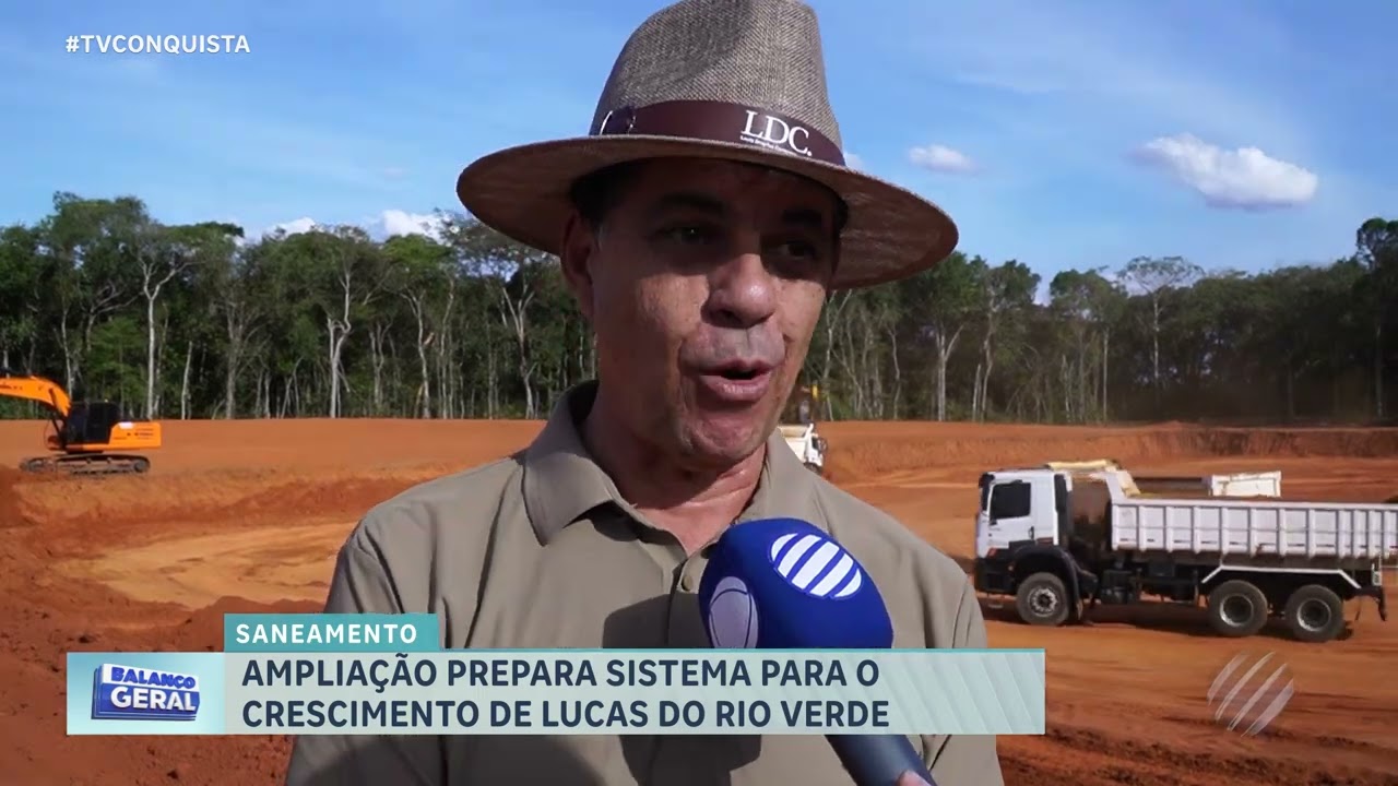 Saneamento de Lucas do Rio Verde amplia capacidade para acompanhar crescimento