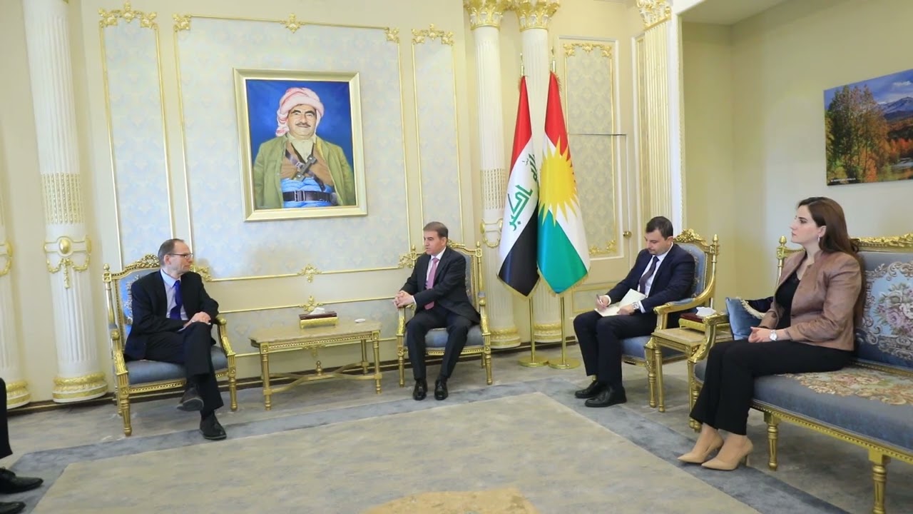 د. هێمن هه‌ورامی پێشوازیی له‌ به‌رپرسی نوێی نووسینگه‌ی په‌یوه‌ندییه‌كانی یه‌كێتیی ئه‌وروپا له‌ هه‌ولێر كرد