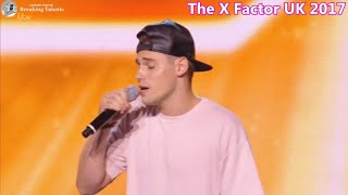 SJ Hill sings I Can&#39;t Make You Love Me  If  You Don&#39;t  &amp;Judges Comments X Factor UK 2017 bootcamp