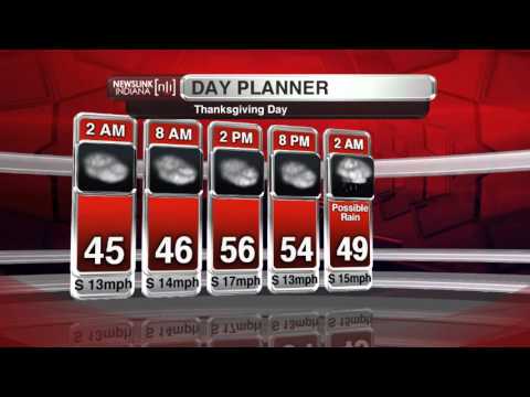 NewsLink Indiana Weather November 24, 2015 -  Chelsea Smith
