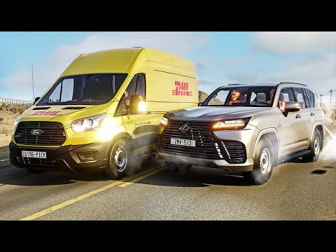 Realistic Car Crashes and Overtakes [03] 🔥 [BeamNG Drive]