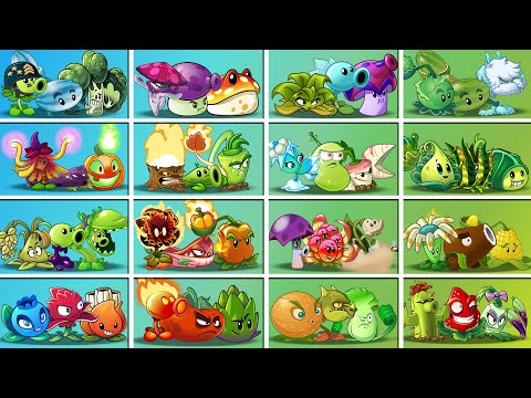 Random 16 Team Plants Battlez - Who Will Win? - PvZ 2 Team Plant vs Team Plant