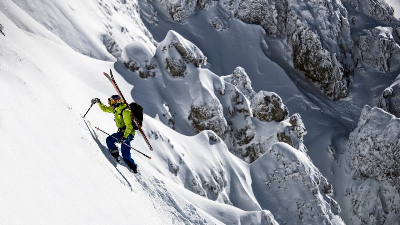 Freeride nella Pale di San Martino
