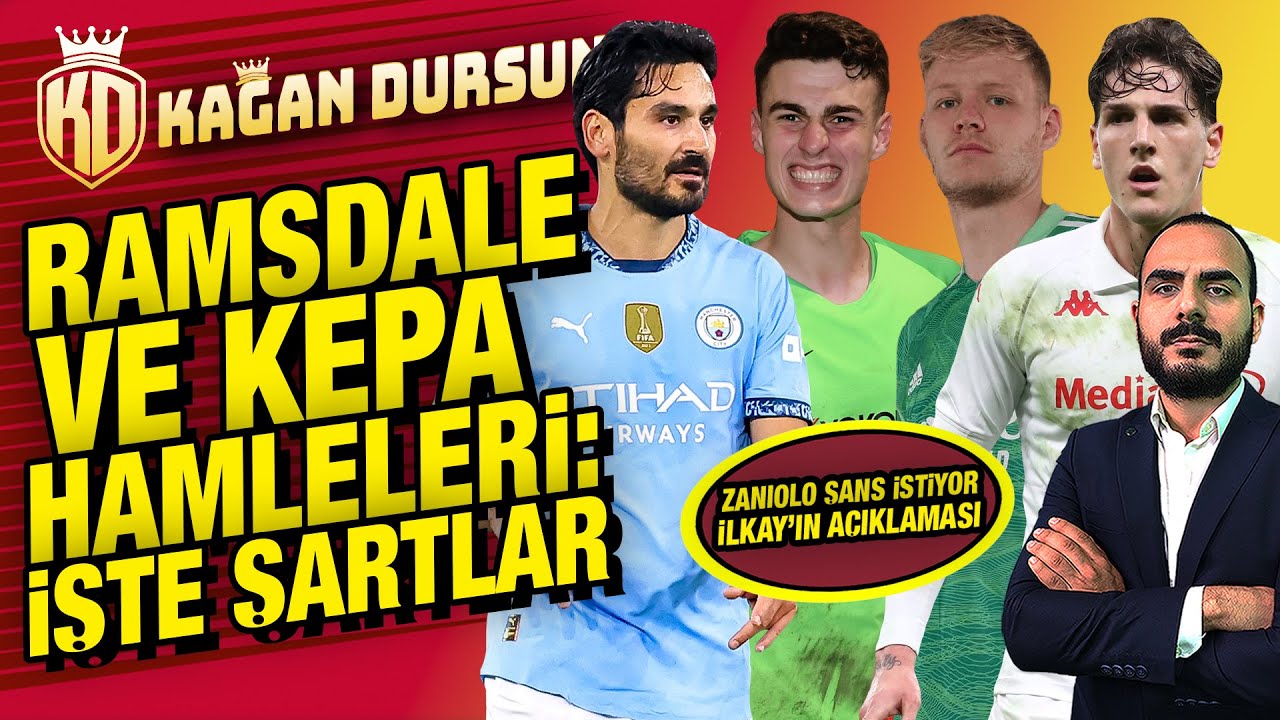 Zaniolo şans istiyor | Ramsdale ve Kepa hamleleri: İşte şartlar | İlkay'ın açıklaması | Galatasaray gündemi