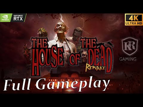 The House Of The Dead Remake Gameplay Walkthrough Full Game   Original Mode Solo (4k) 60fps