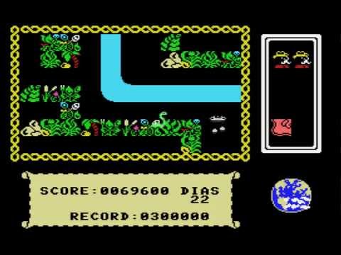 Tras el Unicornio  (1987, MSX, Azimut Soft)