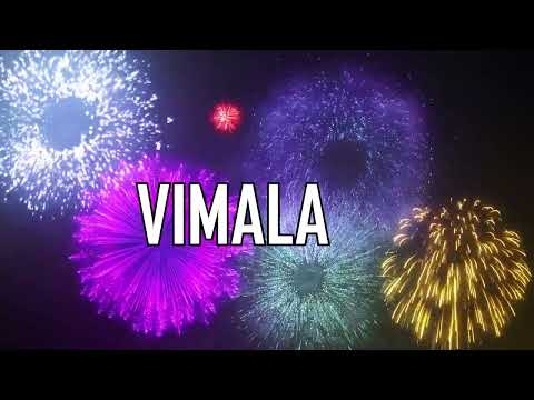 ♪♪  HAPPY BIRTHDAY VIMALA    ♪♪