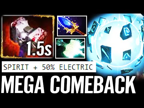 🔥 WTF Basher + Mjollnir Aghanim IO Carry — Mega Creeps EPIC Comeback by Secret ICEICEICE Dota 2 Pro