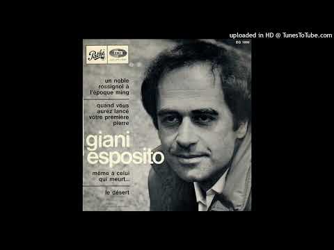 Giani Esposito Le temps des fiançailles