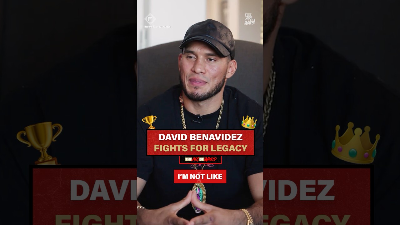 “I’m here to have my name known for generations.” 😤