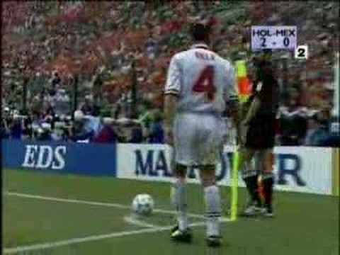 1998 World Cup, Mexico v The Netherlands