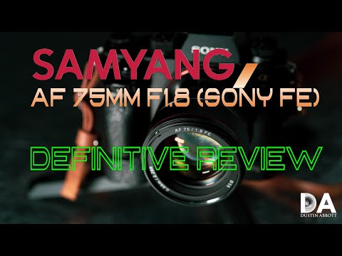 External Review Video r_DKSU91TkQ for Samyang AF 75mm F1.8 Full-Frame Lens (2020)