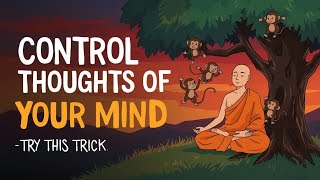 How To Control Thoughts Of Your Mind - TRY THIS TRICK | Buddhist Story On Meditation