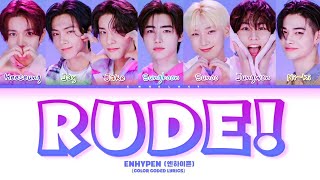 Download lagu [AI COVER] How Would ENHYPEN Sing 'RUDE!' By Hearts2Hearts | Color Coded Lyrics  mp3