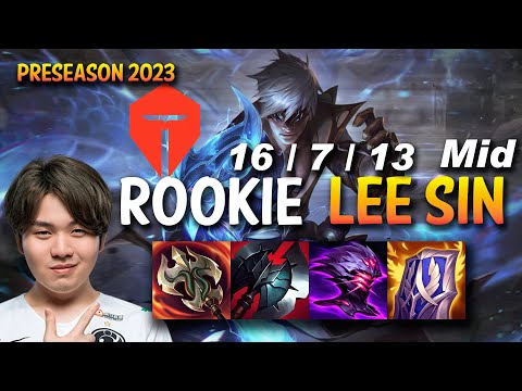 TES Rookie LEE SIN Mid vs QIYANA - KR Ranked