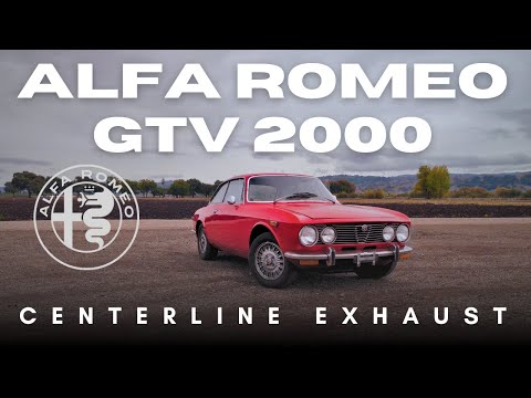 Alfa Romeo GTV 2000 - Centerline Exhaust Before and After