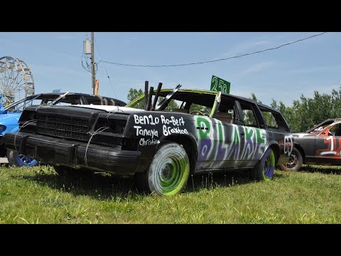 Bonestock V8 - 2025 Clinton County Fair Demolition Derby (Show 1)