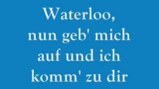 ABBA - Waterloo - German - Deutsch