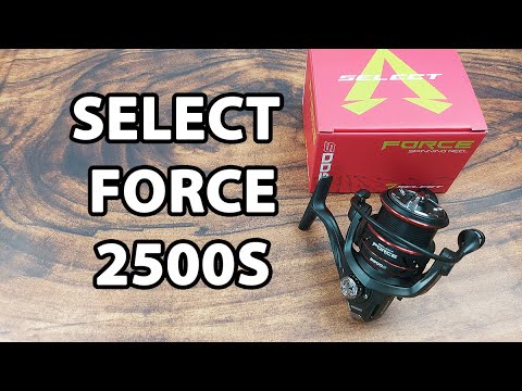 Котушка Select Force 2500S (6+1 підшипник, 4.8:1), низькопрофільна шпуля