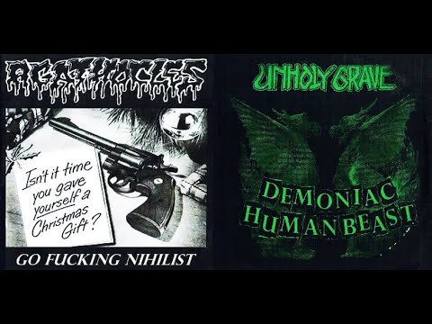 AGATHOCLES / UNHOLY GRAVE - split 6" (2014)