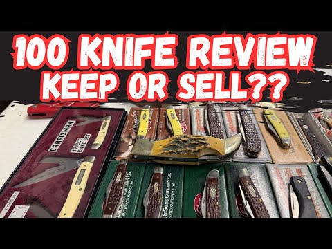 Sortierung einer riesigen Sammlung von 100 Vintage-Taschenmessern! + Vorschau auf die kommende Au...