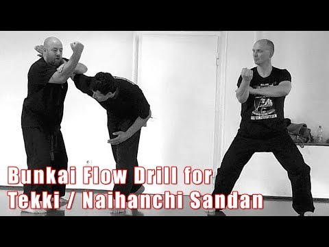 Practical Kata Bunkai: Tekki / Naihanchi Sandan Full Kata Flow Drill