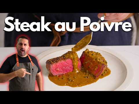 Steak au Poivre - The Sexiest Steak in French Cooking