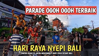 Download lagu RAMAI ! MENYAMBUT HARI RAYA NYEPI DI BALI | PARADE OGOH OGOH BALI mp3