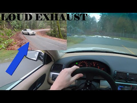 BMW E46 Street Drifting POV
