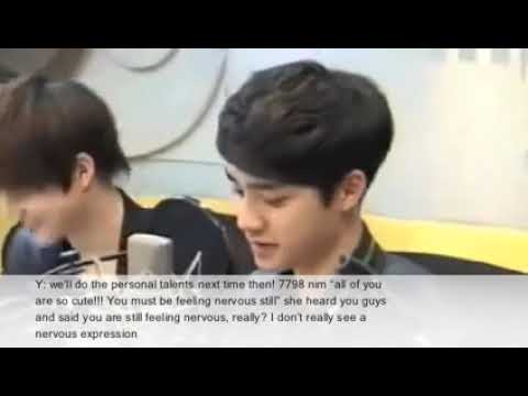 eng subs 120514 EXO K on Younha's Starry Night Radio Show PART 2