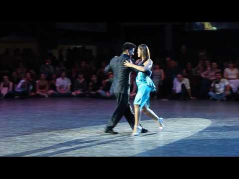  Sebastian Achaval  and  Roxana Suarez  are  dancing  at  Festival Tango Lisboa  in  2016