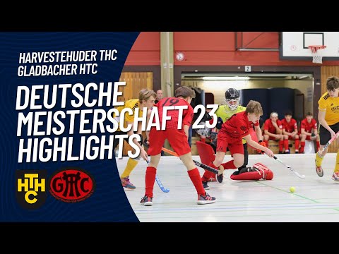 Highlights | Deutsche Meisterschaft 23 | Hockey Halle | MJU18 | HTHC - GHTC: 7 - 3