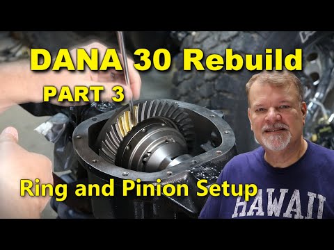 Dana 30 Ring and Pinion Setup | Rebuild Part 3 | Jeep CJ7 | Project Rowdy Ep049