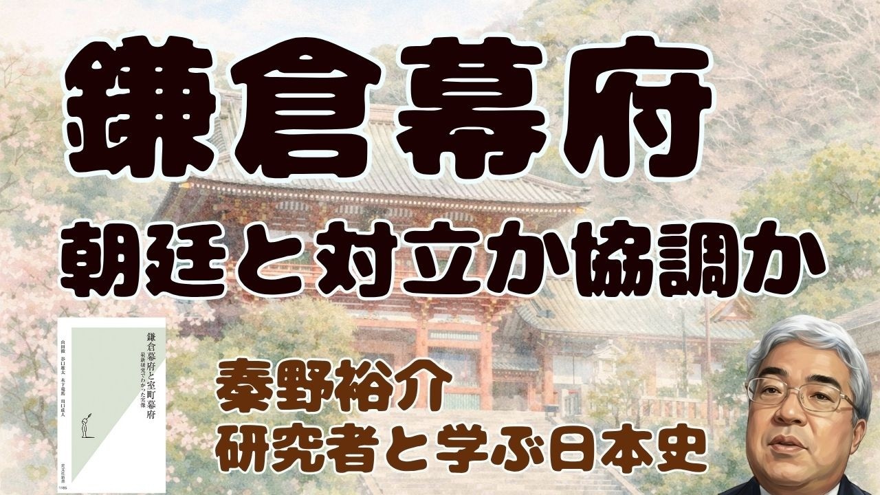 鎌倉幕府の最新研究　鎌倉幕府は朝廷と対立していたのか協調していたのか
