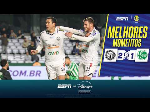 Gols e lances de Operário x Juventude-RS