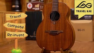Video thumbnail for The perfect little companion | Lag Travel KAE Electro Acoustic Guitar Review! by John's Music