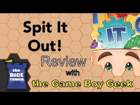 The Game Boy Geek (Dice Tower) Reviews Spit It Out