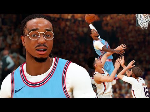 QUAVO MAKES NBA DEBUT IN ATLANTA! TRAE YOUNG QUAVO COMBINE 82 PTS! NBA 2K19 QUAVO MyCAREER #1