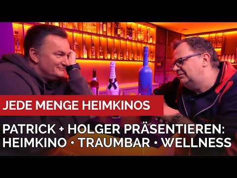 So ein Wellness Heimkino ist schon beneidenswert! Und Holger hat seine Traumbar gefunden. #heimkino