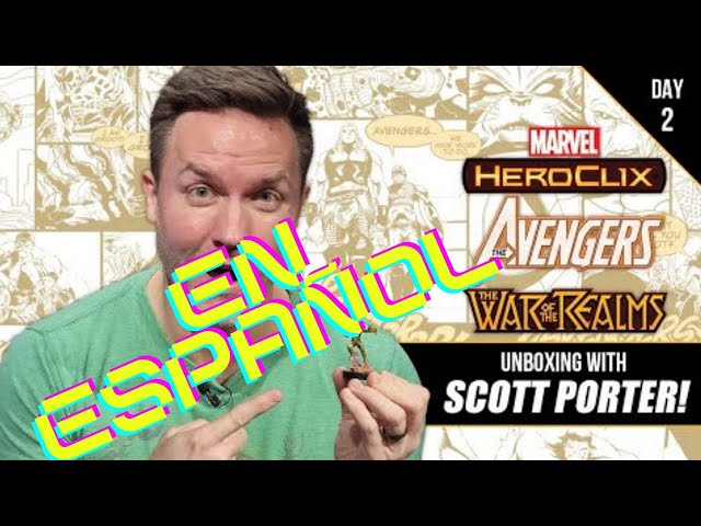 Vídeo relacionado con Marvel HeroClix: Avengers War of The Realms Dice and Token Pack