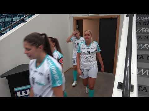 200912 Inspring Allsvenskan DAM Träningsmatch Warberg IC - Lindås Rasta IBK (1-1) Wictory Center